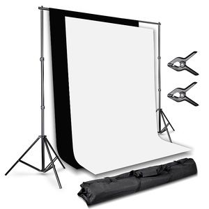 White & Black Photo Background